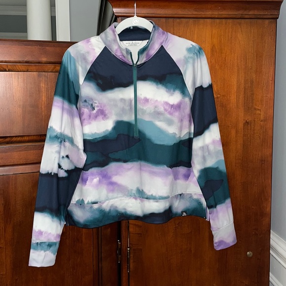 NWT Alpine Design Field Knit Quarter Zip Long Sleeve Top - Picture 3 of 11